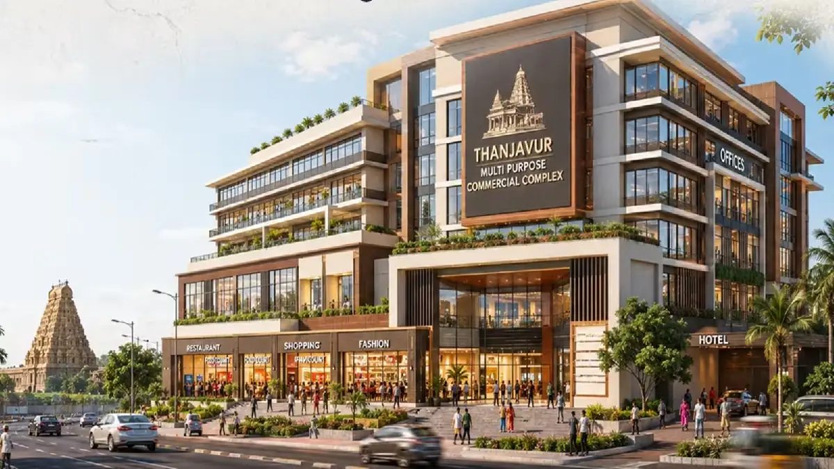 Multi-purpose commercial complex in Thanjavur