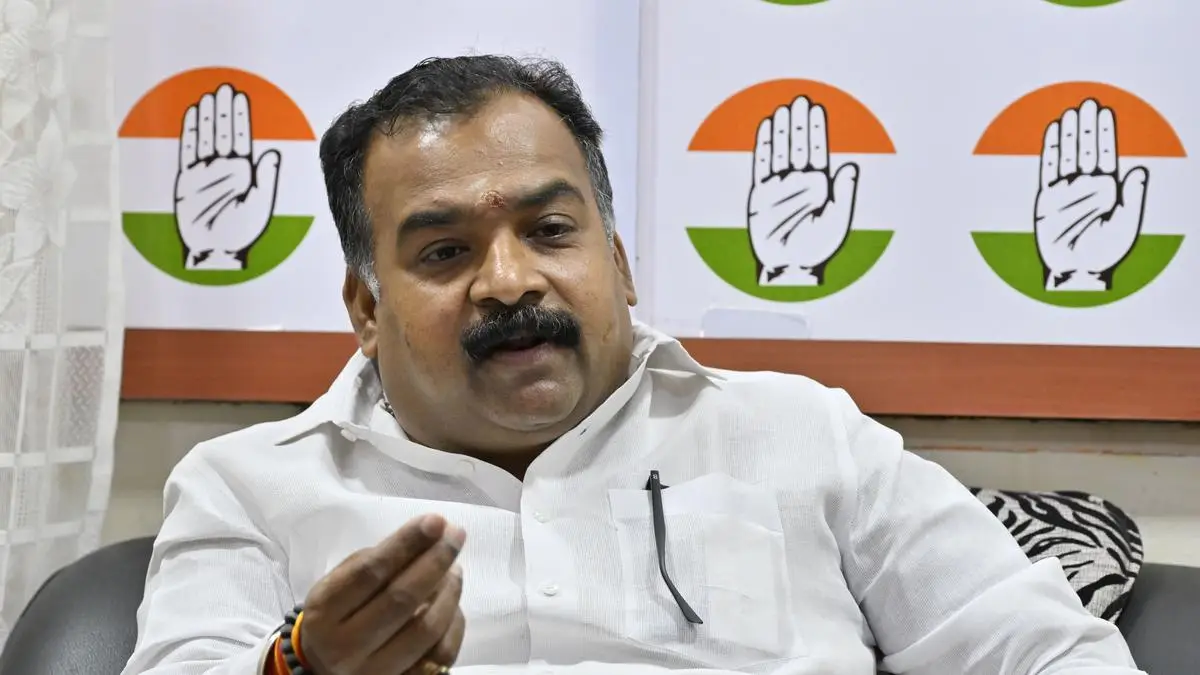 Congress leader Manickam Tagore