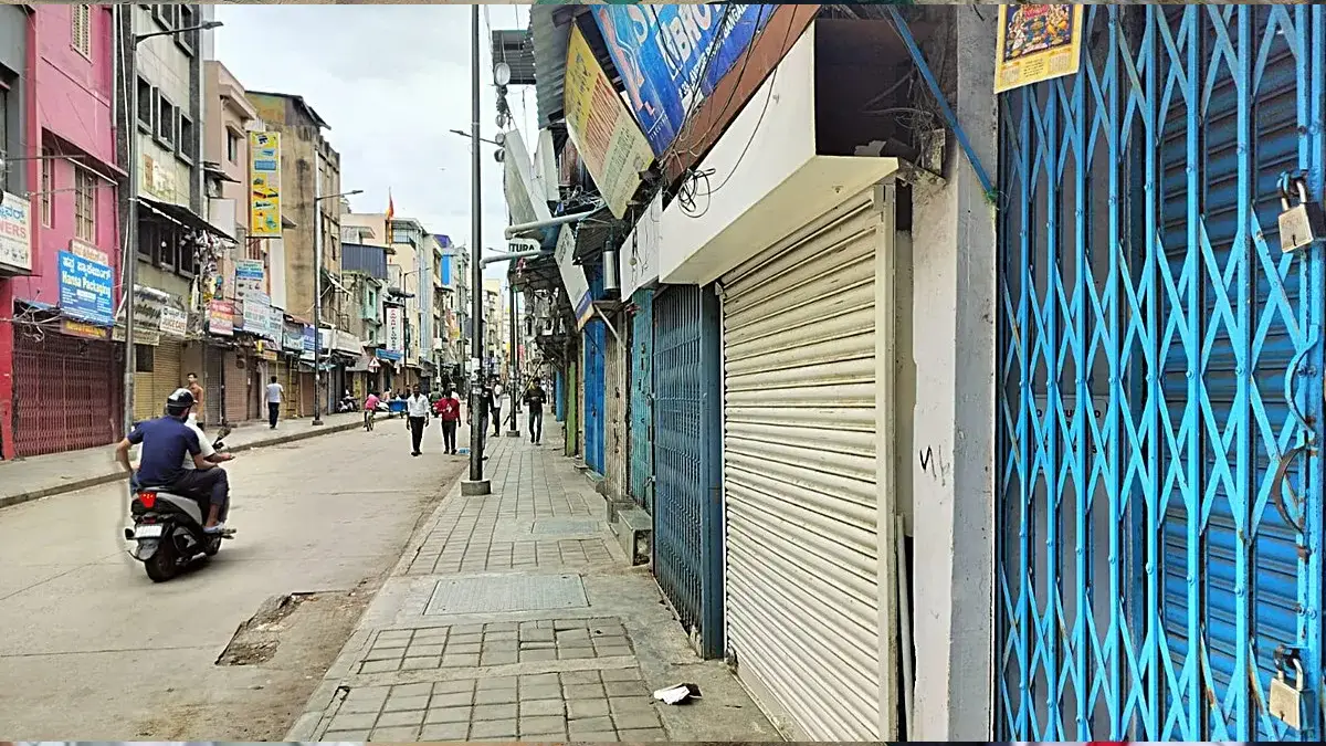 Complete shutdown in Karnataka