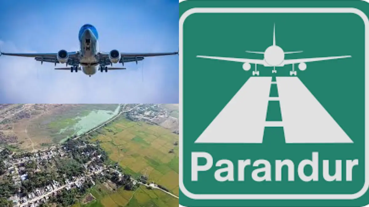 Water airport in Parandur