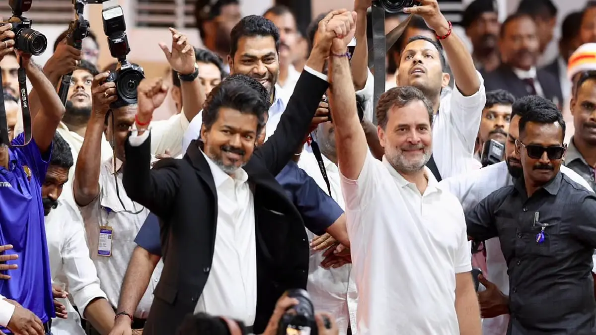 TVK supports Rahul as Prime Minister!