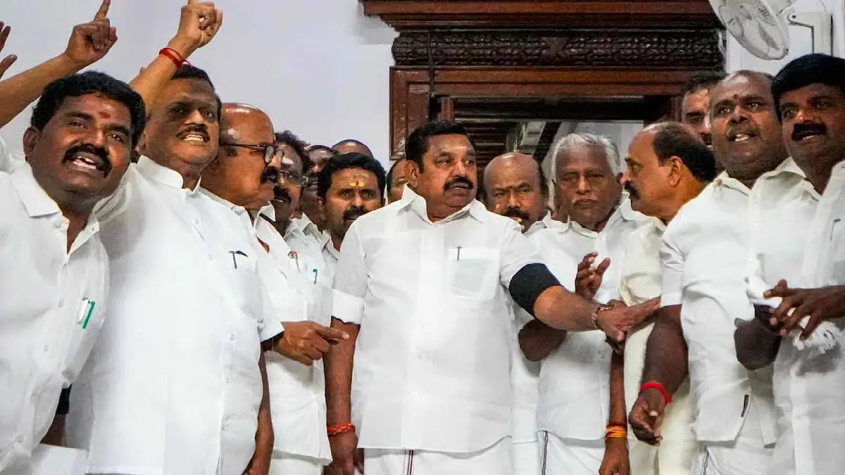 AIADMK stages a walkout!
